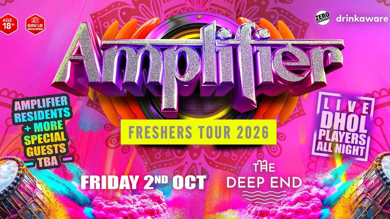 AMPLIFIER FRESHERS TOUR 2026 : MEDWAY